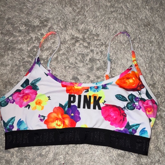 PINK Victoria's Secret Floral Women's Bralette - Picture 1 of 3